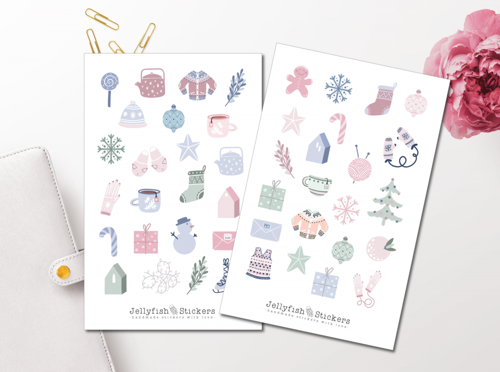 Winter Sticker Set